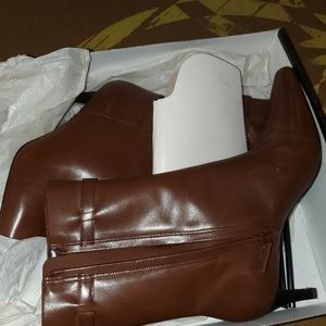 Lauren Ralph Layren Cognac Antique Calf